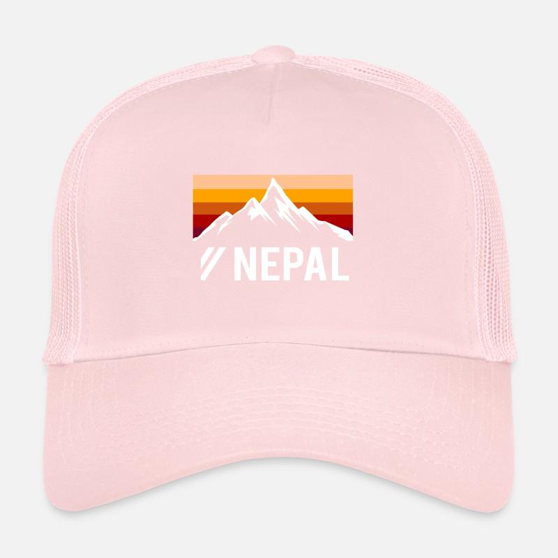 Nepal gebirge berge land Trucker Cap