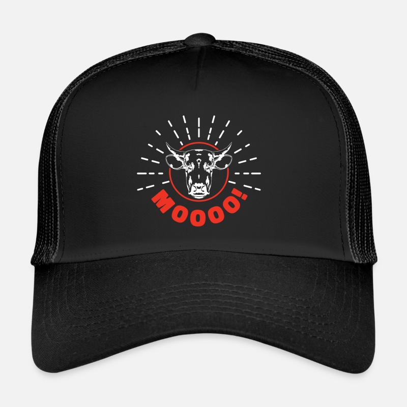Vache moo Casquette trucker 