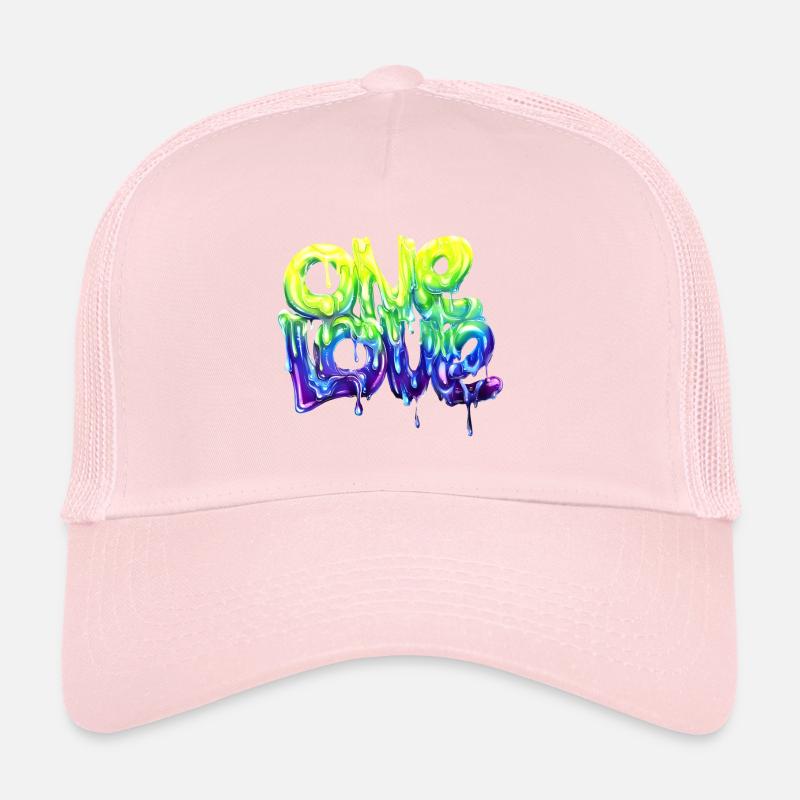 eine Liebe Graffiti Trucker Cap