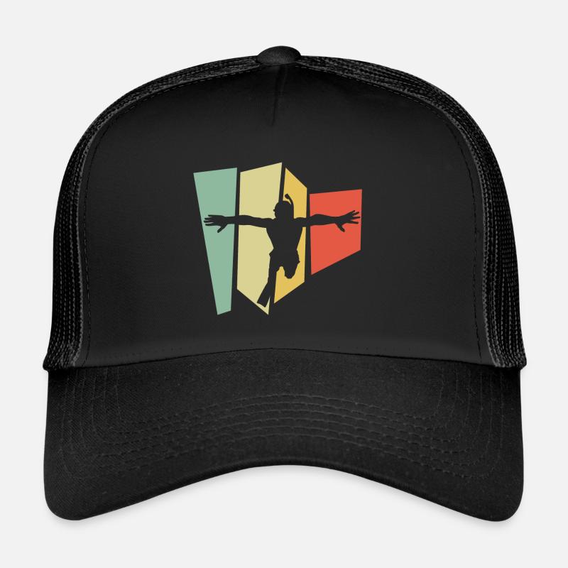 Plongée en apnée - Casquette trucker  - noir/noir