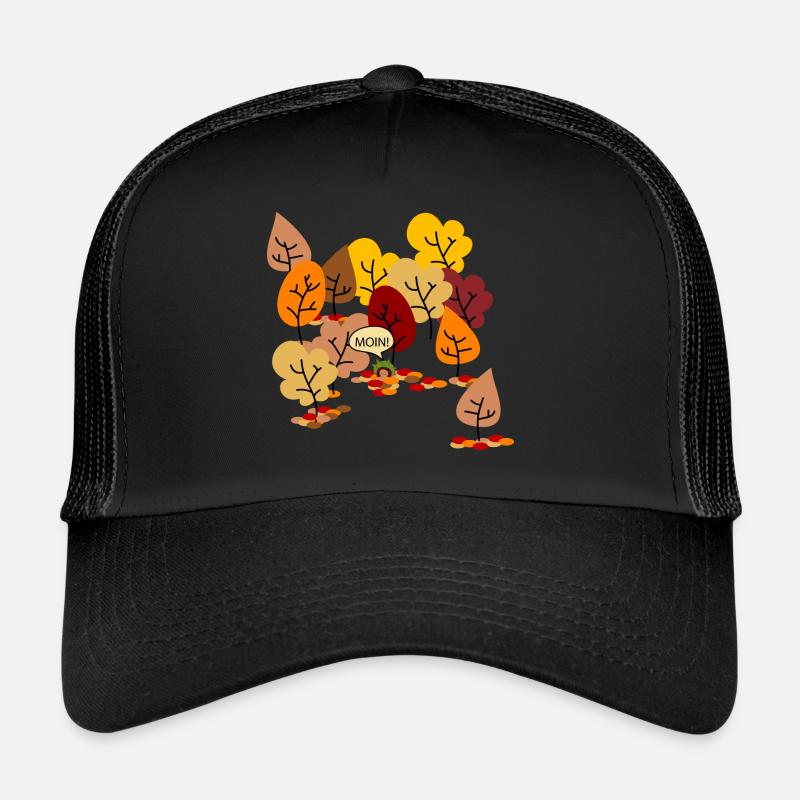 munter - Trucker Cap - Schwarz/Schwarz