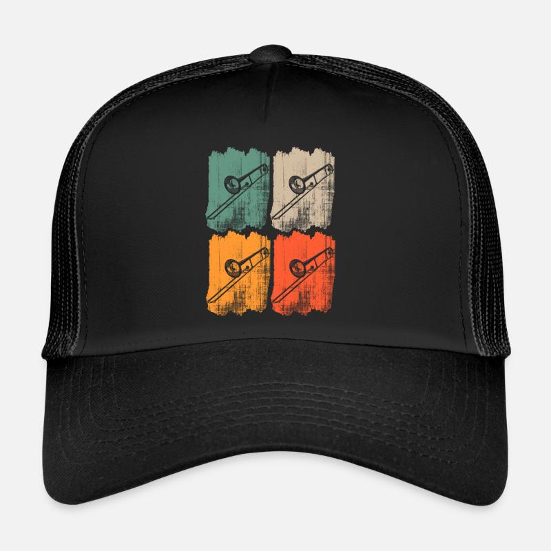 Trombone retro Casquette trucker 