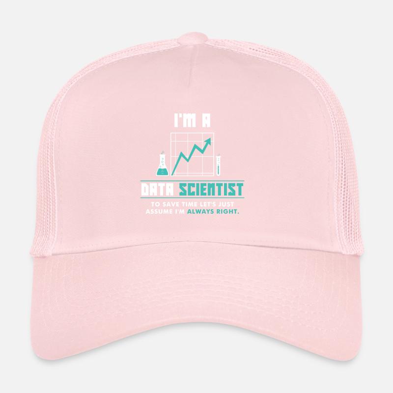 Data Scientist Données Science Scientifique Casquette trucker 