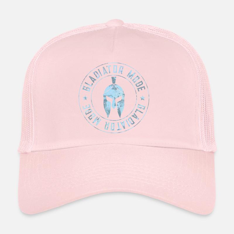 spartan helmet gladiator Trucker Cap