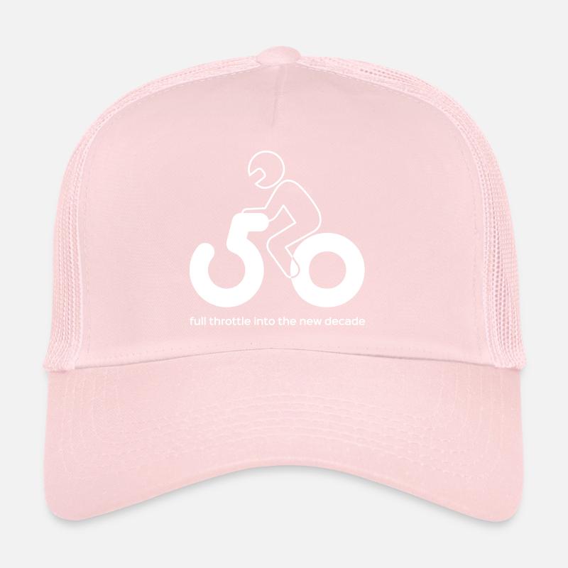 Ein echter Biker wird 50! Trucker Cap