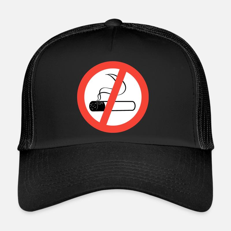 No Smoking Trucker Cap