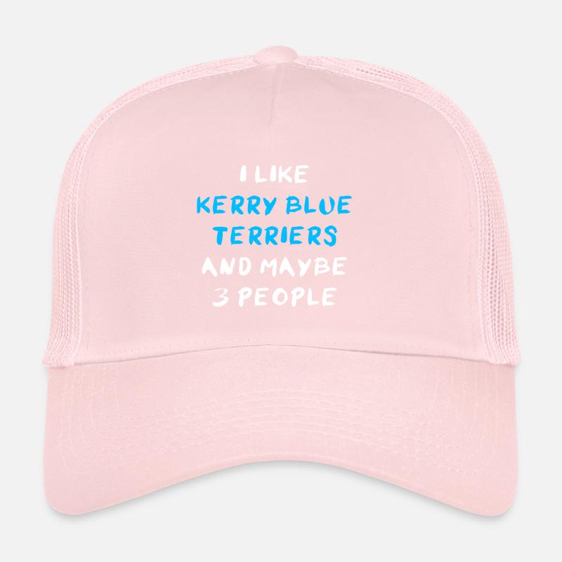 Kerry Blue Terrier Trucker Cap