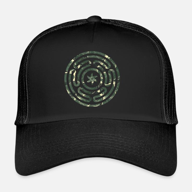 vélo hekates e 226 - Casquette trucker  - noir/noir