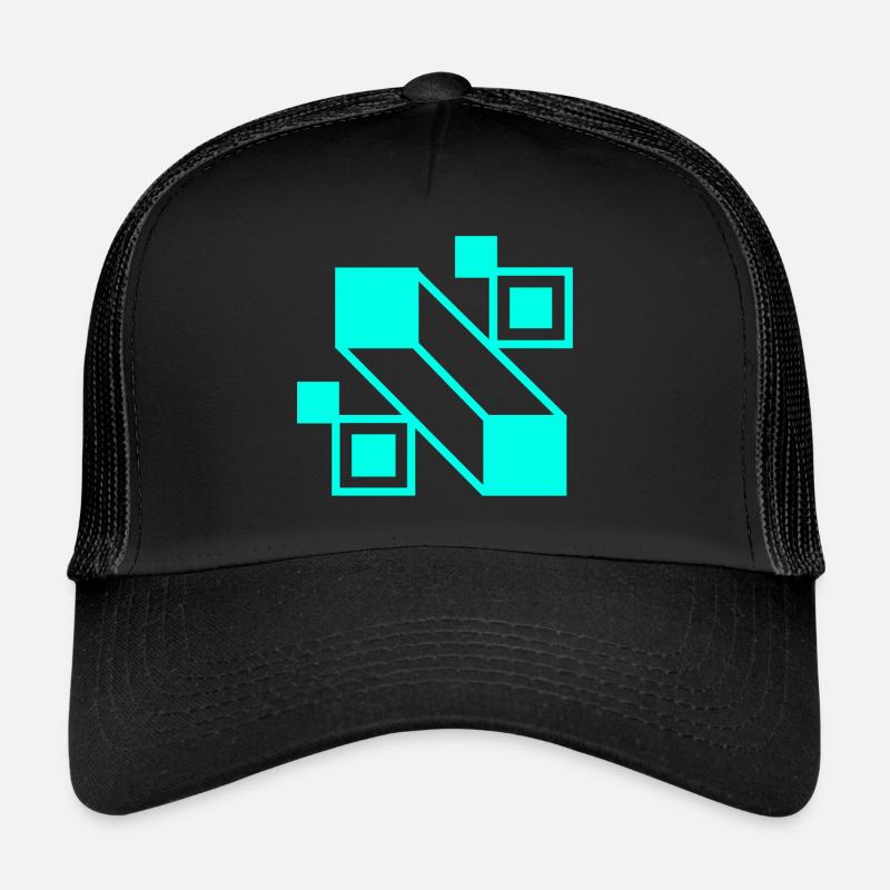 Abstract forms Trucker Cap