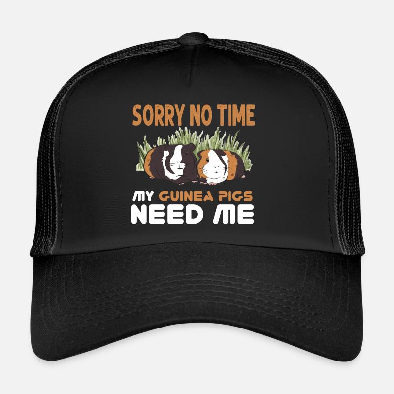 Doux cochon d’Inde Casquette trucker 