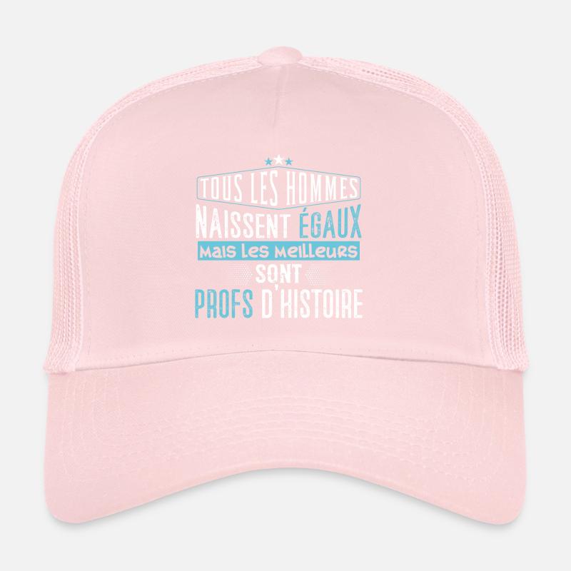 Professeur histoire enseignants prof, education Casquette trucker 