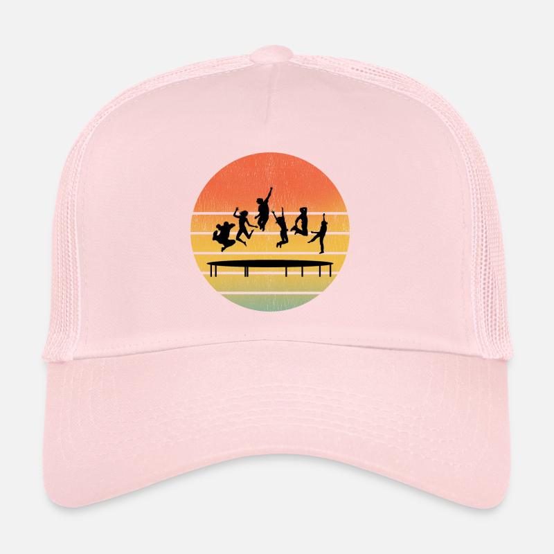 Trampoline Park Jumping Aire de jeux intérieure Vintage Casquette trucker 