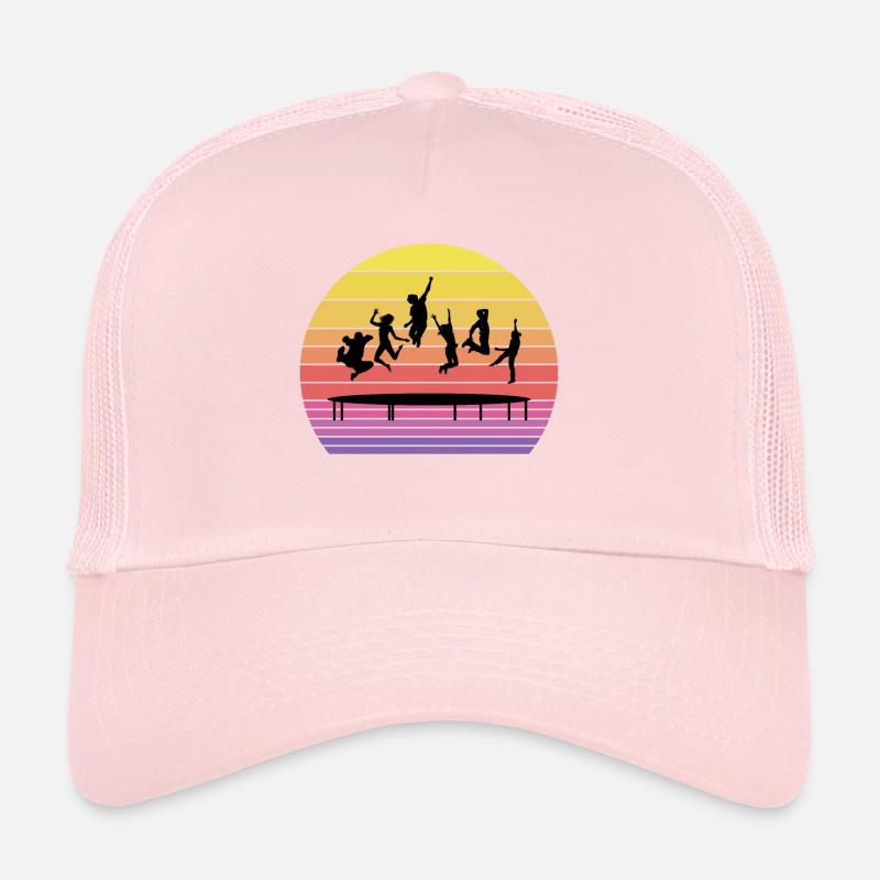 Trampoline Park Jumping Aire de jeux intérieure Vintage Casquette trucker 