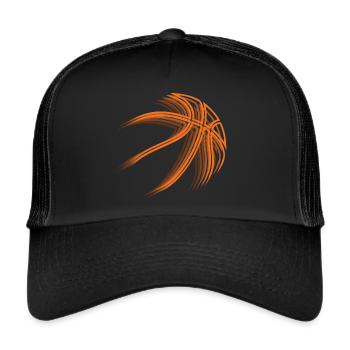 Basketball Players Basketball Players Basketball Players - Trucker Cap - black/black - Front