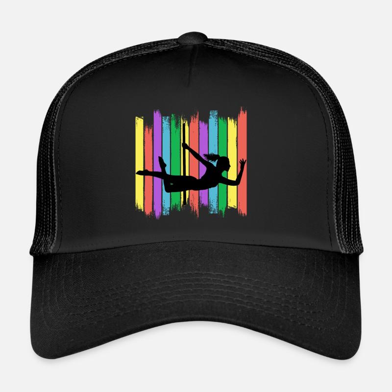 Pole Sport Dance Dancer Competition Acrobaties Casquette trucker 