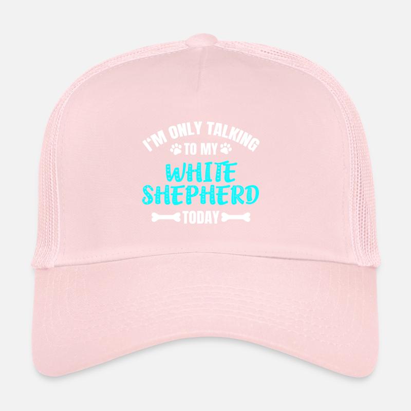Berger Blanc Casquette trucker 