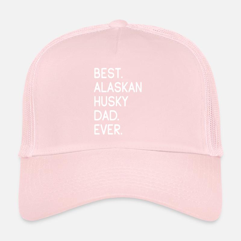 Alaskan Husky Dad Trucker Cap
