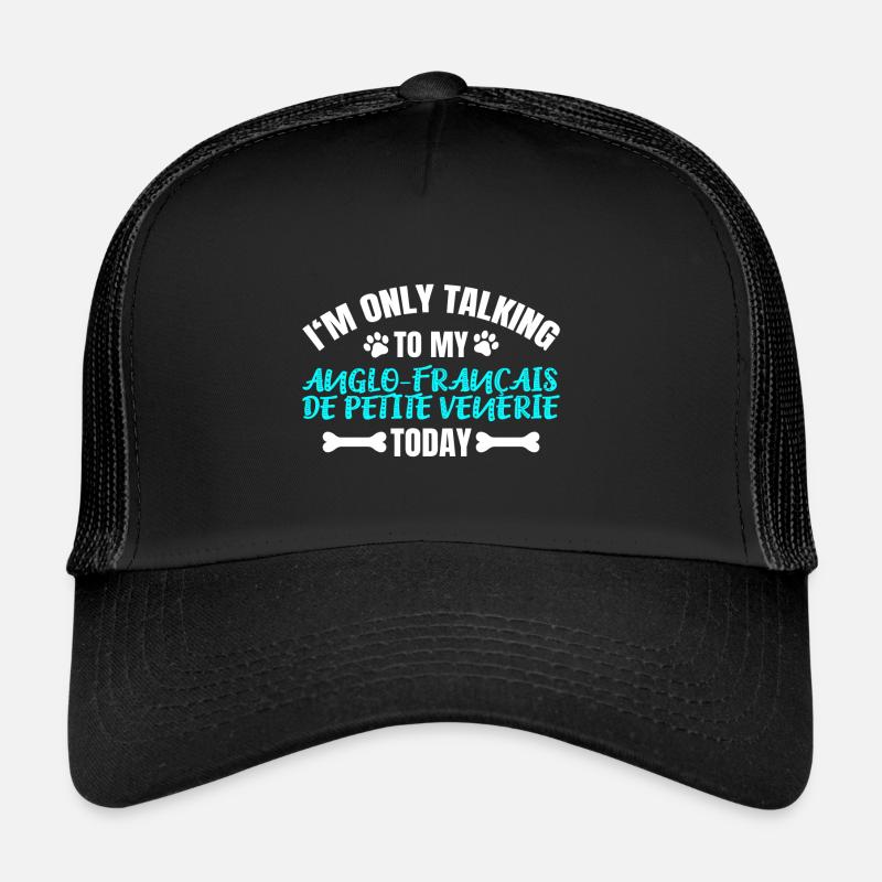 Anglo-Français De Petite Vénerie - Trucker Cap - Schwarz/Schwarz
