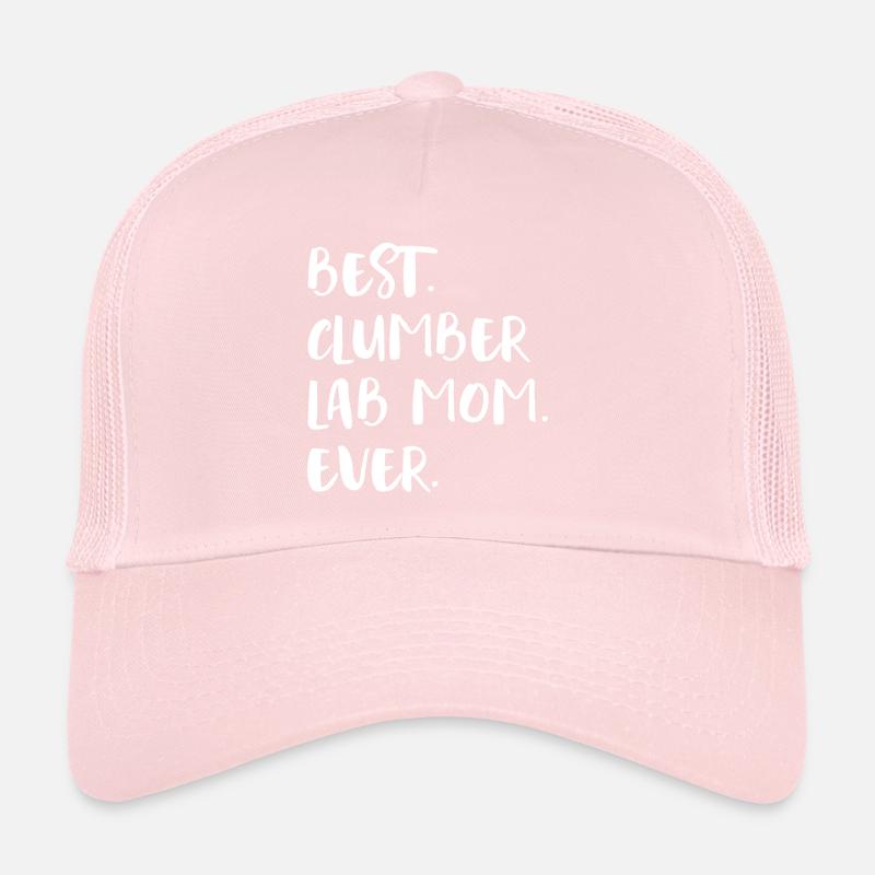 Clumber Lab Mom Trucker Cap