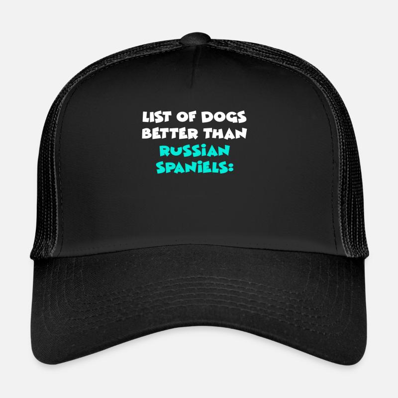 Russian Spaniels Trucker Cap