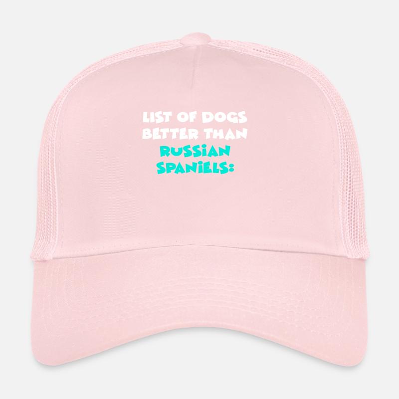 Russian Spaniels Trucker Cap