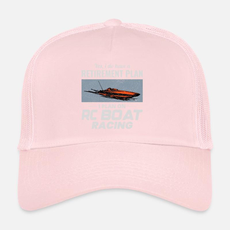 Rc Boat Racing Course de retraite de bateaux électriques Casquette trucker 