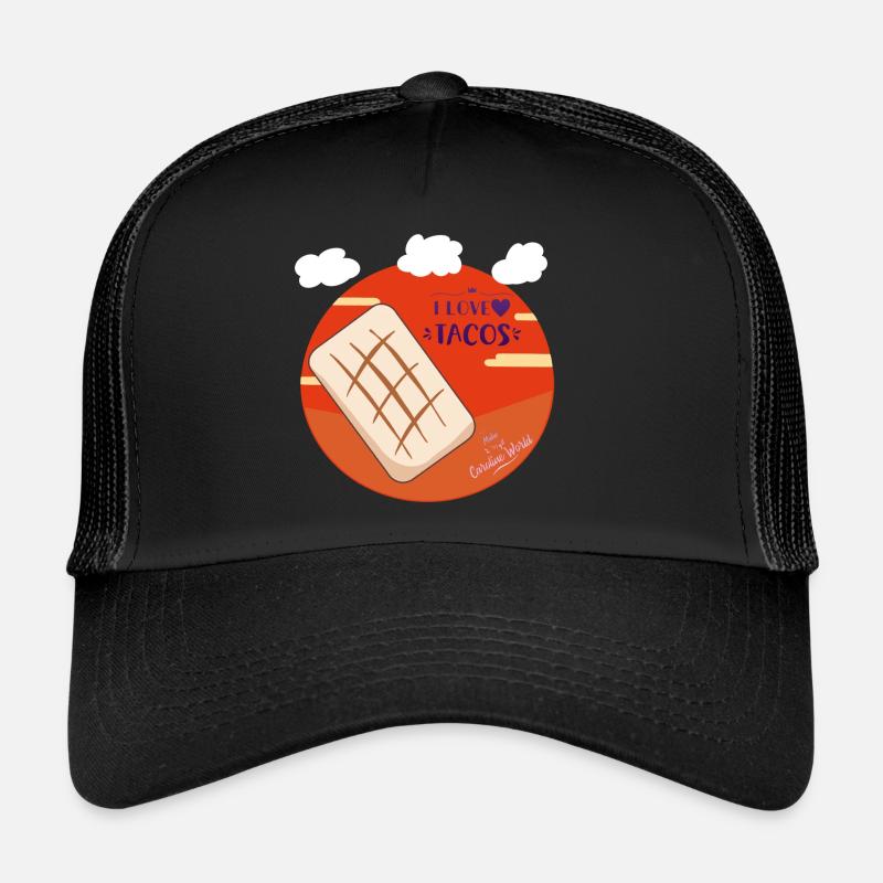 I love Tacos Casquette trucker 