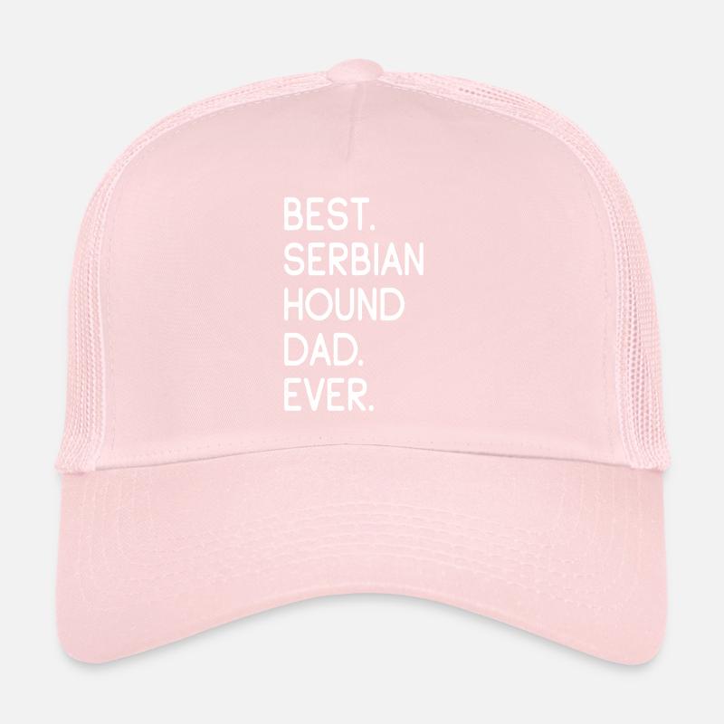 Papa lévrier serbe Casquette trucker 