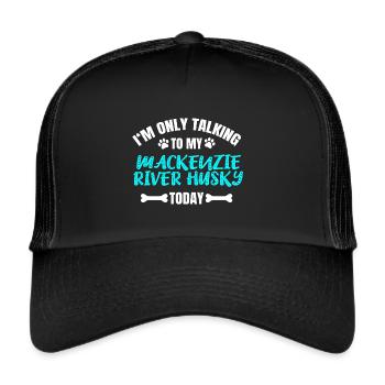 Mackenzie River Husky - Trucker Cap - black/black - Front