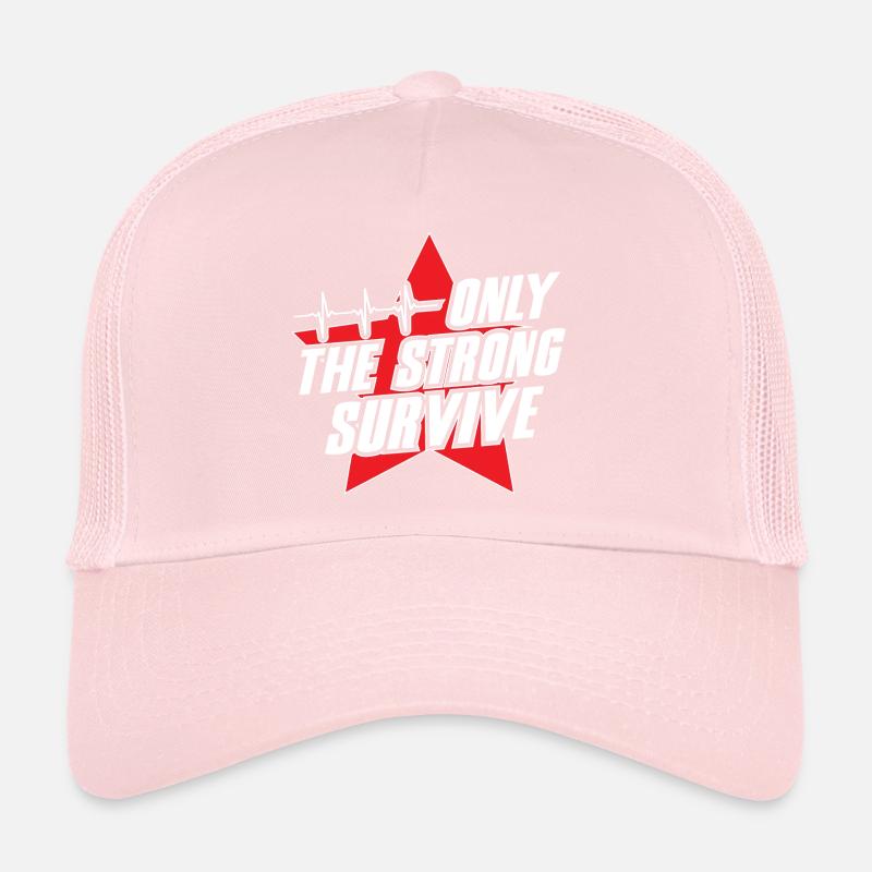 Seuls les forts survivent Casquette trucker 