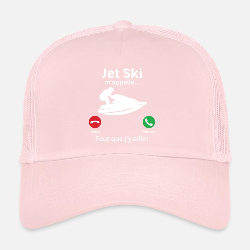 Jet ski m'appelle faut que j'aille Casquette trucker 