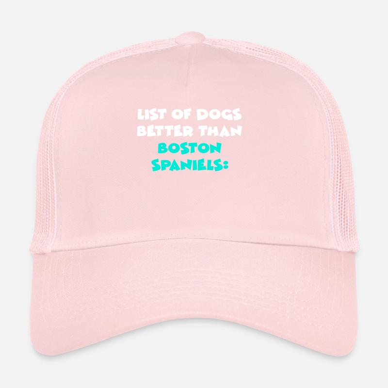Boston Spaniels Trucker Cap