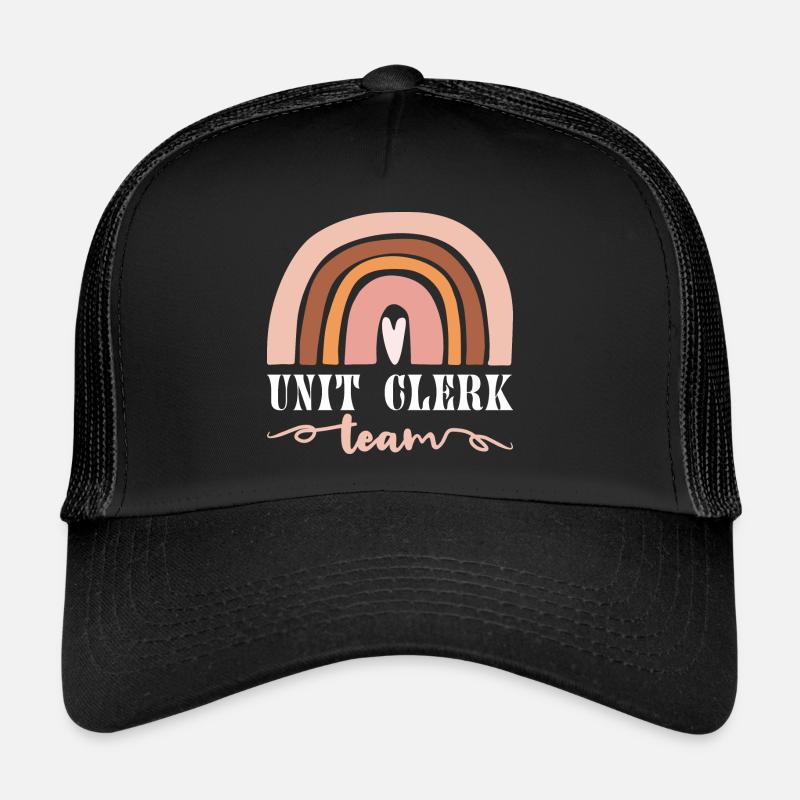 Équipe Commis Surveillant D Unité Arc-En-Ciel Casquette trucker 