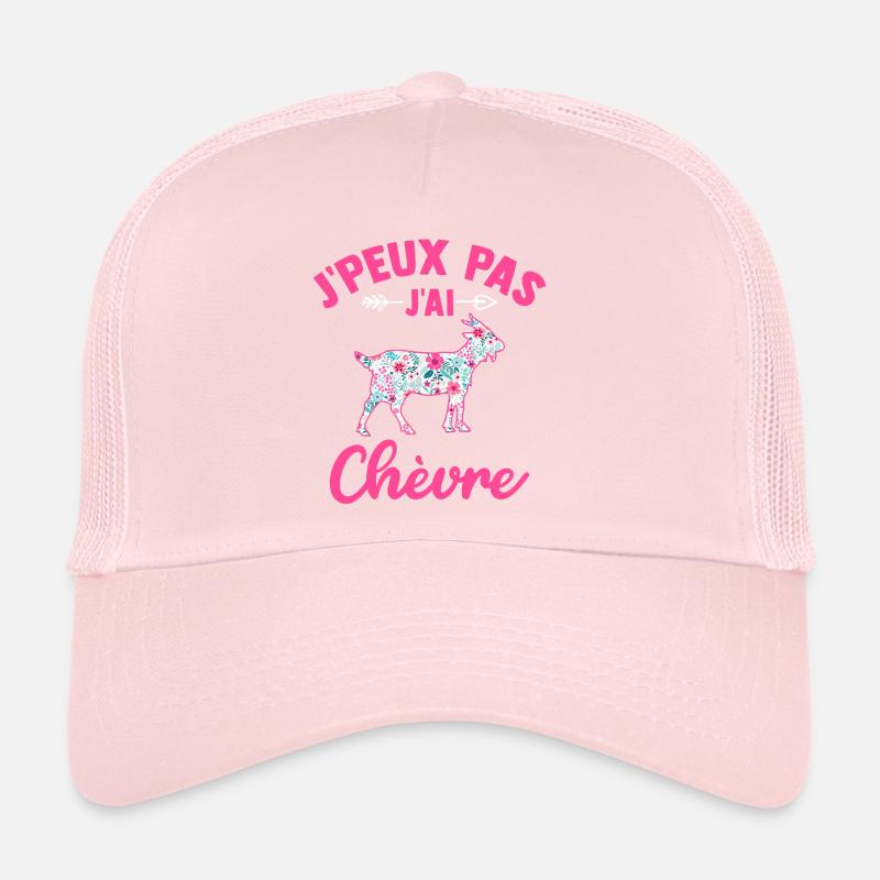 j'peux pas j'ai chèvre Casquette trucker 