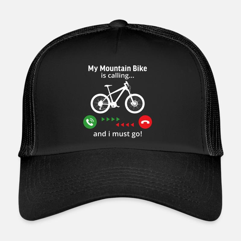 Mon VTT m’appelle et je dois y aller Casquette trucker 