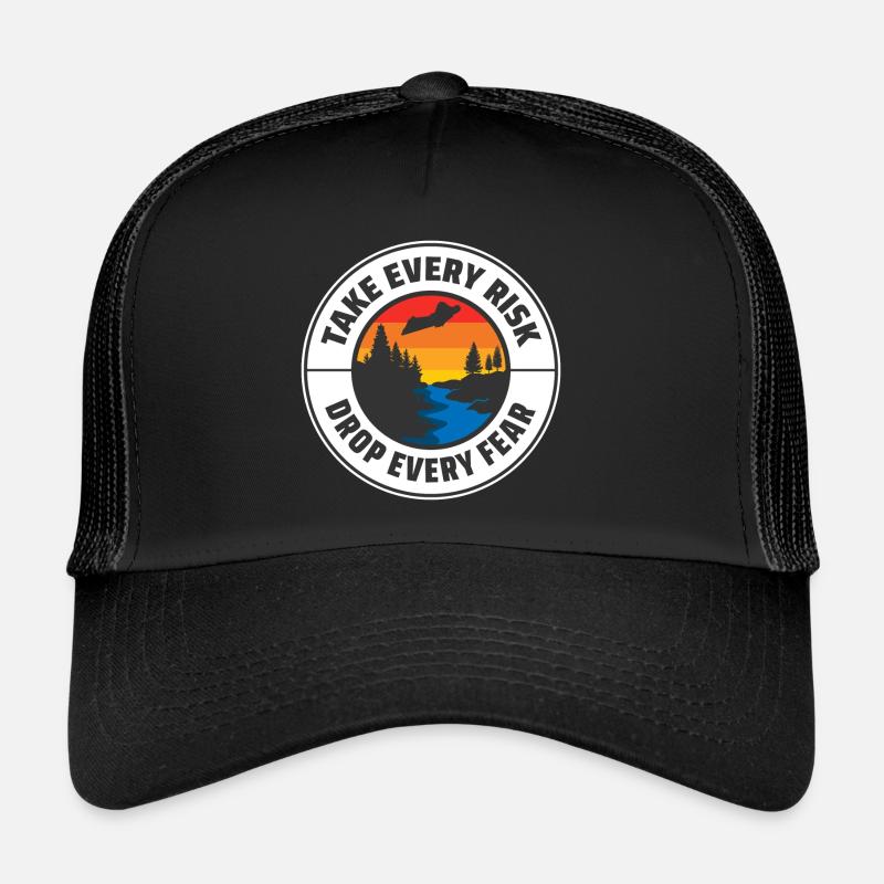 Wingsuit fliegen Base Jumping Fallschirmspringen Wingsuiting Trucker Cap