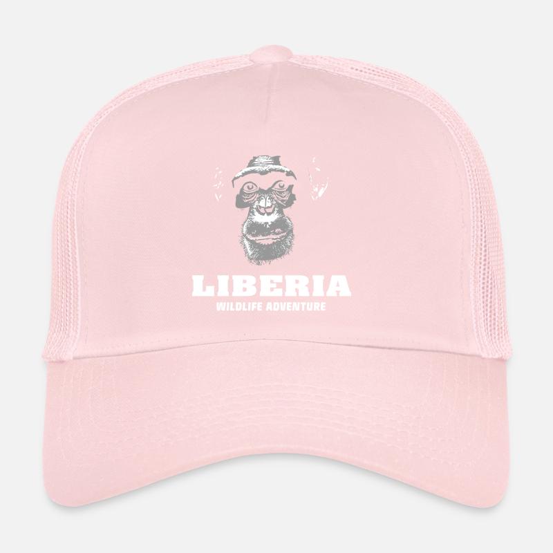 Liberia - Chimpanzees Trucker Cap
