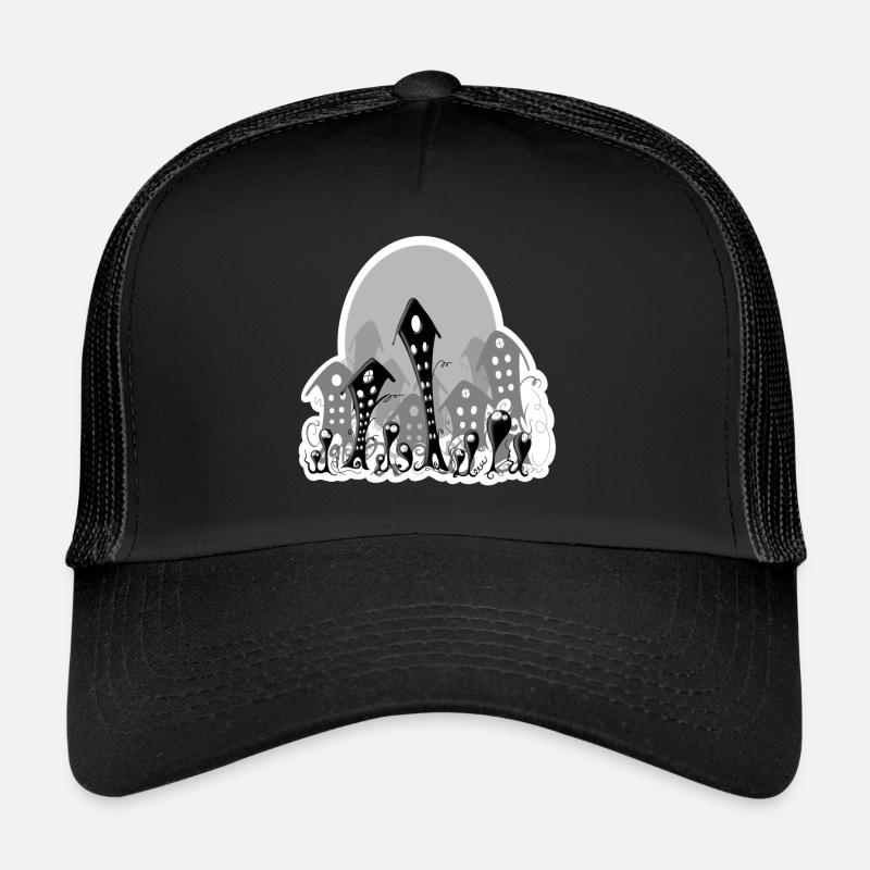 Grey World Trucker Cap