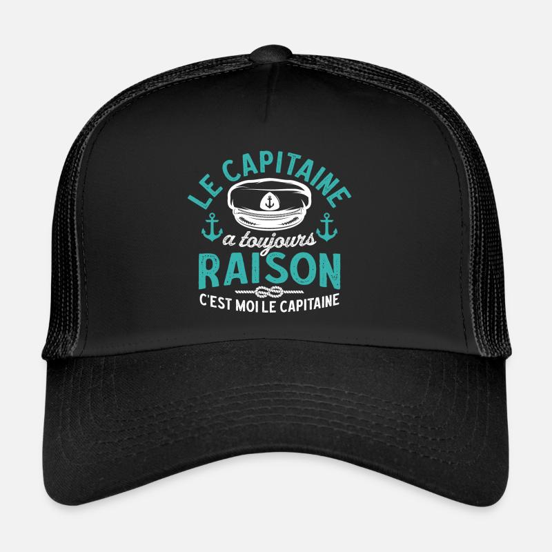 C'est moi le capitaine t-shirt capitaine Casquette trucker 