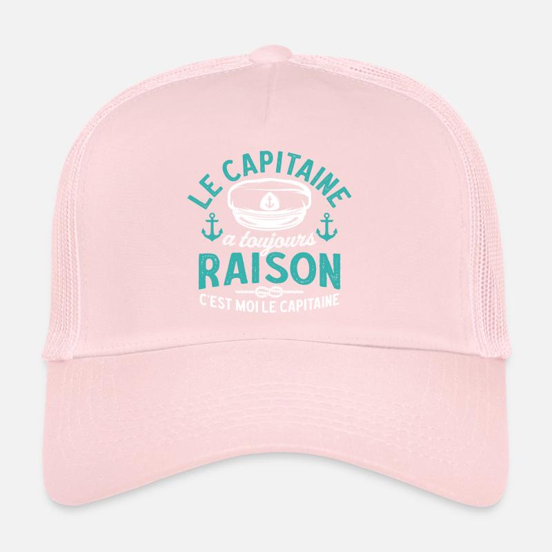 C'est moi le capitaine t-shirt capitaine Casquette trucker 