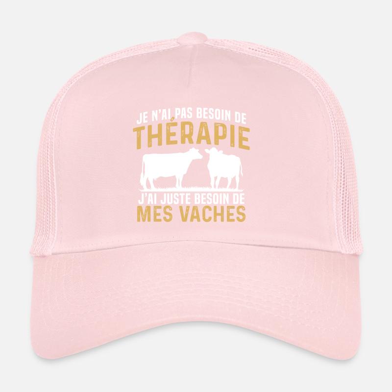 j'ai juste besoin de mes vaches Casquette trucker 