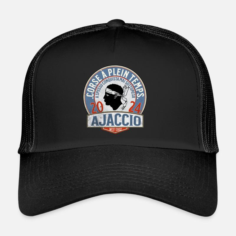Ajaccio Corsica full-time 2 Trucker Cap