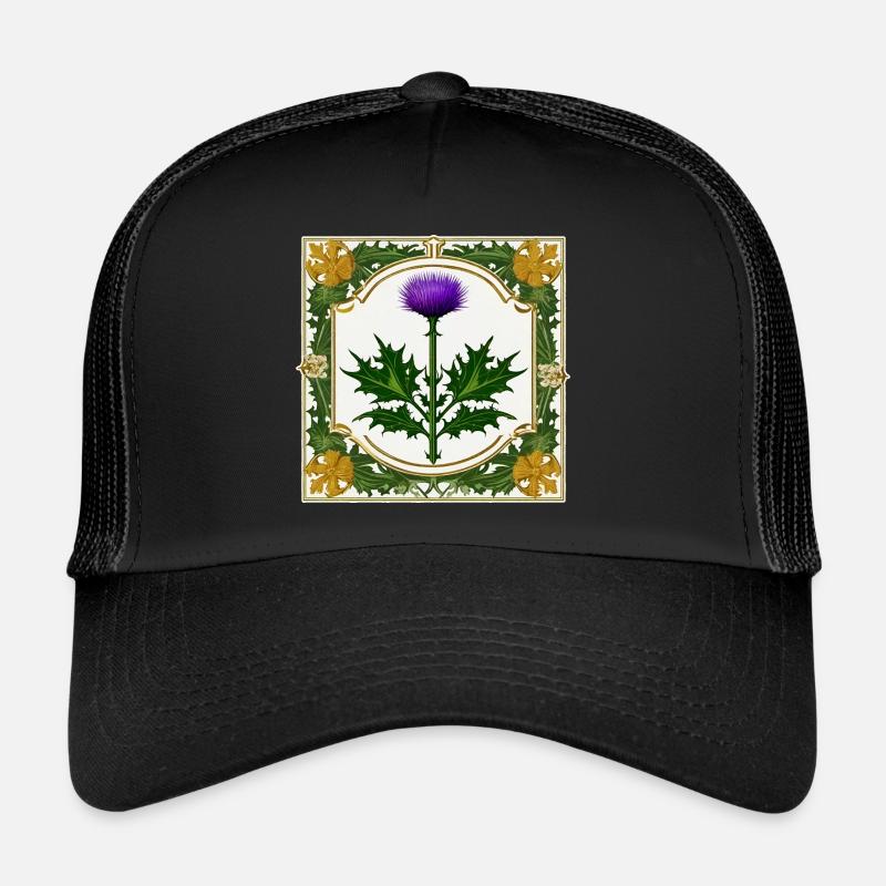 Chardon comme armoiries III Casquette trucker 