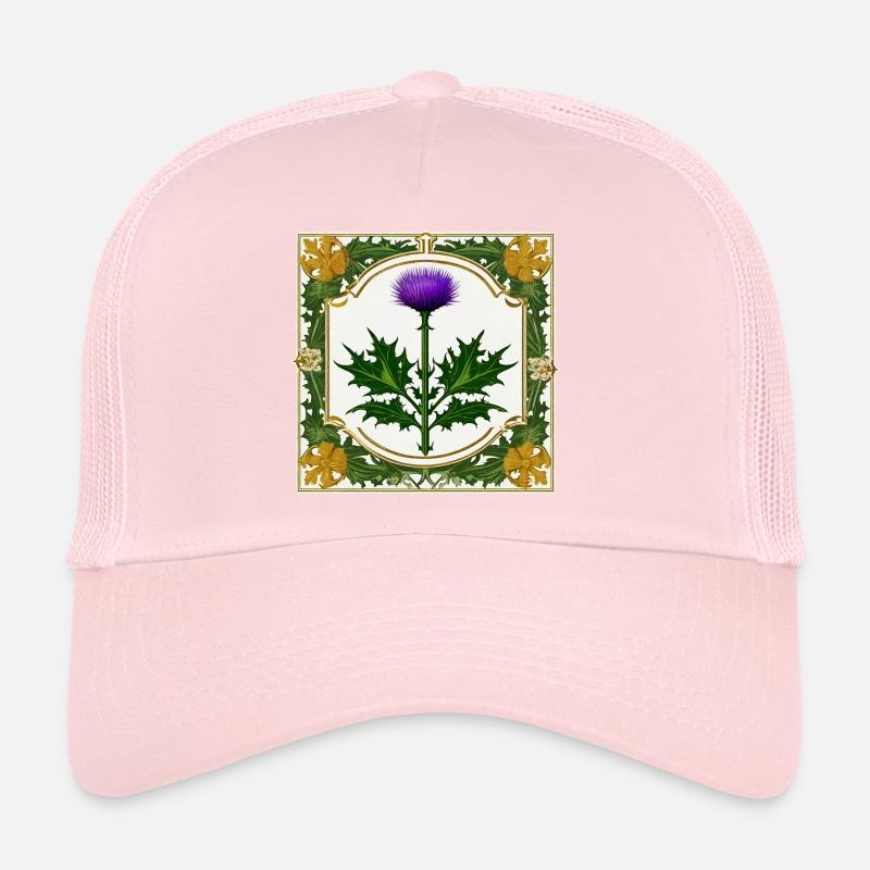 Tidsel som våbenskjold III Trucker cap