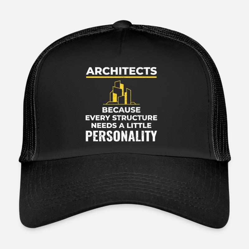 Architects: Every Structure Needs Personality! 🏰 Trucker Cap