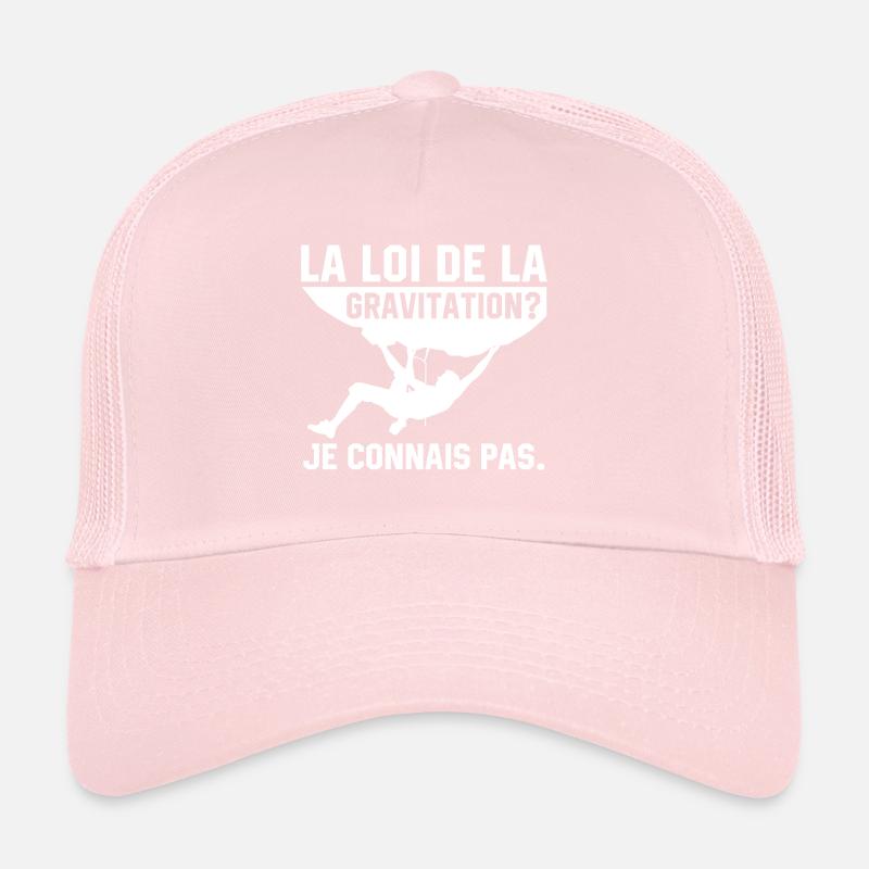 la loi de la gravitation je connais pas Casquette trucker 