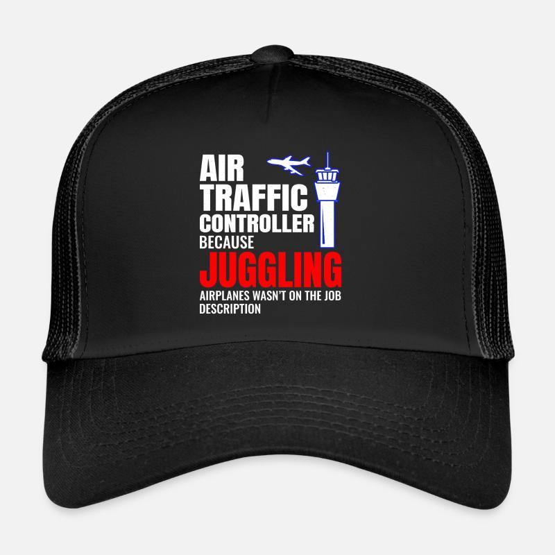 Air Traffic Controller ATC Aviation Humor Airplane Trucker Cap