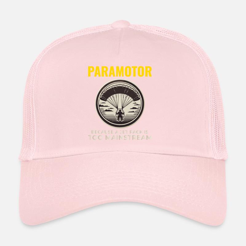 Pilote de paramoteur Paramoteur Parapente motorisé Casquette trucker 