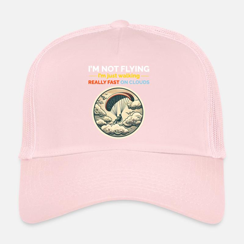 Pilote de paramoteur Paramoteur Parapente motorisé Casquette trucker 