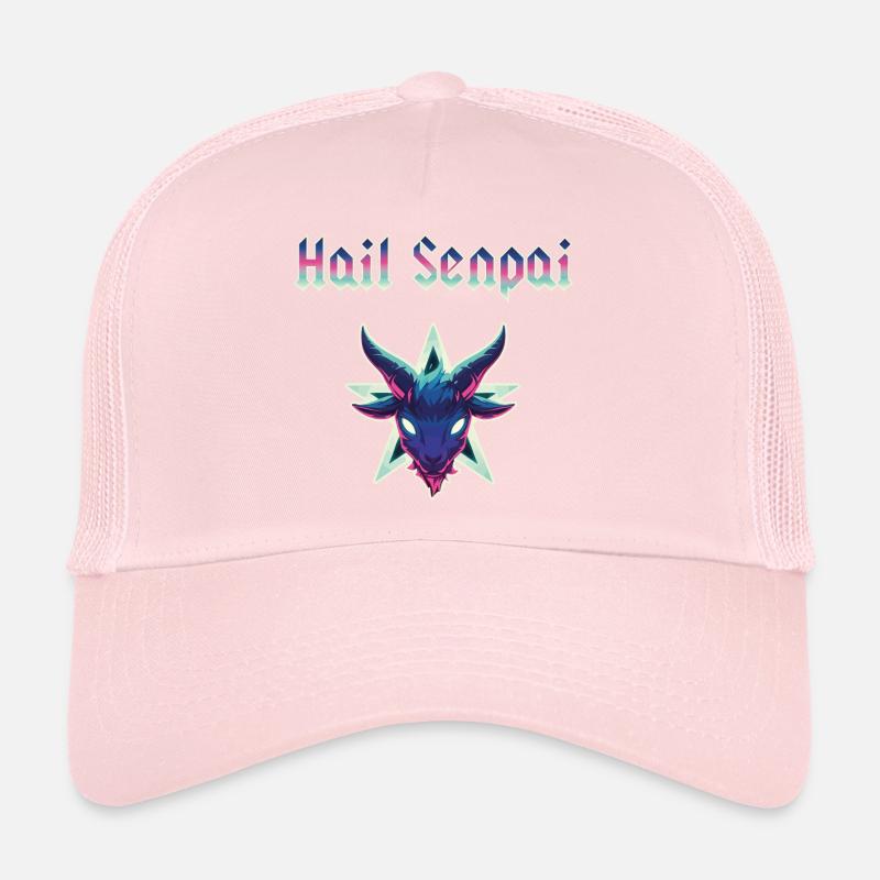 Salut Senpai Neon Casquette trucker 